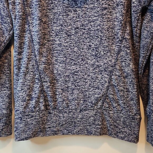 J America Hoodie Hooded Sweatshirt Pullover Men's Size Small Blue/Gray EUC NICE! - Picture 12 of 12